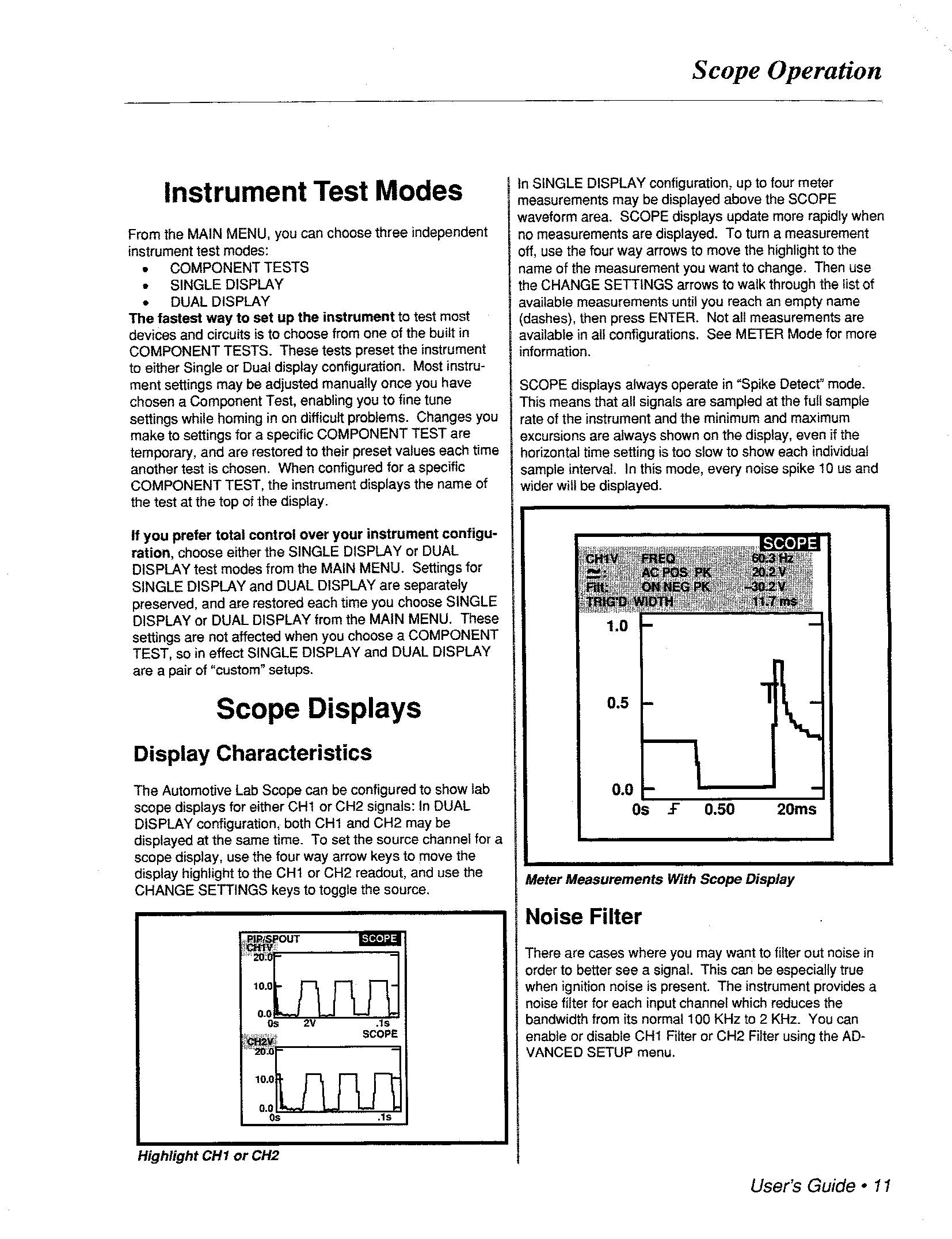 OTC Perception lab scope instruc